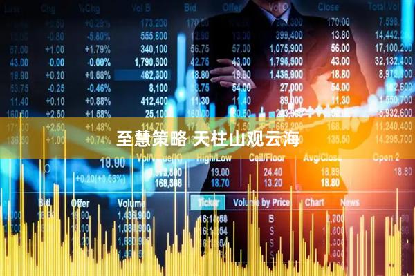 至慧策略 天柱山观云海